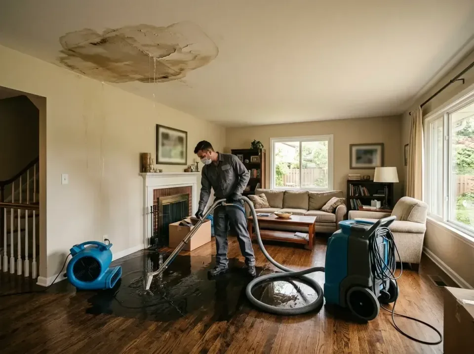 attic-pipe-burst-ceiling-drip-008 — frequently asked questions, Water Damage Restoration & Carpet Care in Blackwell, OK